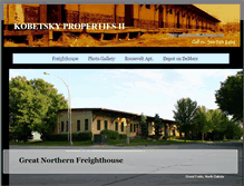 Tablet Screenshot of freighthouseapartments.com